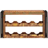  Stalak za vino Smeđa 100 x 45 x 33 cm Čvrsto reciklirano drvo | shoptok.hr