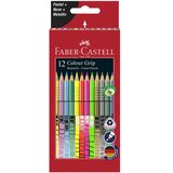 Faber-Castell Colour Grip set olovaka u obliku trokuta, 12kom | shoptok.hr