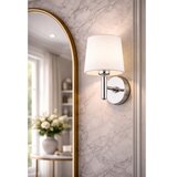 Brilagi zidno svetlo monte 1xE27/15W/230V krem/sjajni hrom | Eponuda.com