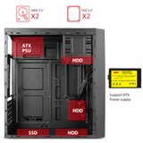 Stars Solutions Kućište K01 500W | ePonuda.com