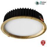  APLED-LED Ugradna RONDO WOODLINE LED/18W/230V 3000K, prečnik 26 cm, masivna borovina Cene