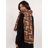 Wool Fashion Italia Scarf-AT-SZ-23158.32-brown | Shoptok.si