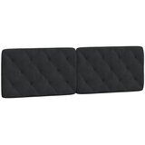  Jastuk za uzglavlje crni 160 cm baršunasti | shoptok.hr