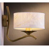 Jupiter 2111 - zidna lampa kaszmir 1xE27/15W/230V bela/zlatna/dekor mermera | Eponuda.com