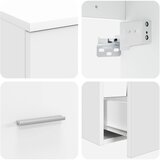  Set namještaja za kupaonicu 2 kom. Bijela Konstruirano drvo | shoptok.hr