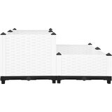  Povišena gredica 80x80x38 cm od polipropilena | shoptok.hr