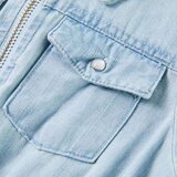  Dječji kombinezon kratkih rukava nježnoplavi 104 | shoptok.hr
