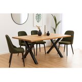 Bonami Essentials Jedilna miza v hrastovem dekorju 90x160 cm Kora – | Shoptok.si