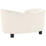 SOFA za pse krem 69 x 49 x 40 cm plišana | shoptok.hr