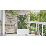  Vrtna saksija 2 pcs Bijeli 80 x 40 x 142 cm Plastika | Eponuda.com
