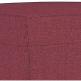  3-dijelni set sofa s jastucima crvena boja vina od tkanine | shoptok.hr