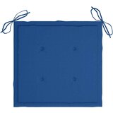 Jastuci za vrtne stolice 4 kom plavi 40 x 40 x 3 cm od tkanine | shoptok.hr