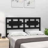  Uzglavlje za krevet crno 205 5 x 4 x 100 cm od masivne borovine Cijene