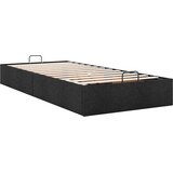  Otomanski okvir kreveta bez madraca crni 90x200 cm od tkanine | Eponuda.com