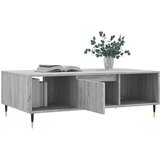  Stolić za kavu siva boja hrasta 104x60x35 cm konstruirano drvo | shoptok.hr