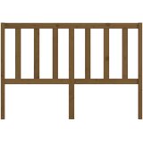 Uzglavlje za krevet boja meda 126 x 4 x 100 cm masivna borovina | shoptok.hr