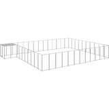  Kavez za pse srebrni 37 51 m² čelični | shoptok.hr
