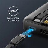 Veger C20 Powerbank - 20.000mAh (Micro + Type C + Lightning 8-pin) crna (W2047) | shoptok.hr