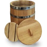  Bačva 10L za čuvanje povrća od hrastovog drveta | shoptok.hr