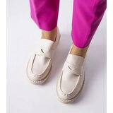 Gemre Beige elegant loafers Élodie | Shoptok.si