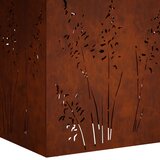  Vrtna saksija 2 kom. Rđa 50 x 50 x 75 cm Otporni čelik | shoptok.hr