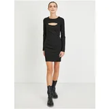 Guess Black Sheath Dress with Lana Cut - Women