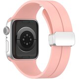 Techsuit Zamjenski remen - Apple Watch 1 / 2 / 3 / 4 / 5 / 6 / 7 / 8 / 9 / SE / SE 2 / Ultra / Ultra 2 (42 / 44 / 45 / 49mm) - Ružičasta KP29287 Cijene