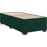 Box spring krevet s madracem tamnozeleni 100x200 cm baršunasti | shoptok.hr