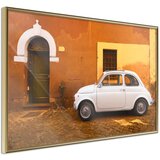  Poster - White Car 30x20 Cijene
