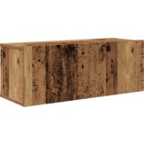 vidaXL Set TV omaric Drugo s shranjevanjem z vrati 7 pcs Staro les 80 x 30 x 30 cm | Shoptok.si