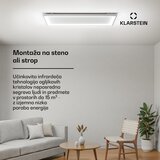 Klarstein Wondersky infrardeča plošča | 770 W | 15 m² | Minimalistična zasnova | 120 cm x 60 cm | Shoptok.si