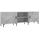 vidaXL TV ormarić boja betona 150x30x50 cm od konstruiranog drva | shoptok.hr
