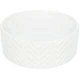 Trixie teksturisana keramička činija sa mat završnicom, crna ili bela 0.4 l prečnik 13 cm | Eponuda.com