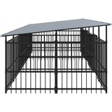  kavez za pse s krovom čelični 11,26 m² | Eponuda.ba