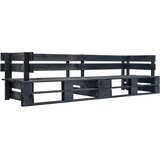  2-dijelni set vrtnih sofa od paleta od borovine s jastucima | Eponuda.com