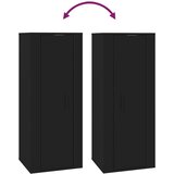  Stenska TV omarica črna 40x34,5x100 cm, (20730018) | Shoptok.si