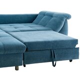 Modern Living sedežna garnitura agira, modra, ležišče | Shoptok.si