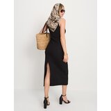 Sinsay Basic pamučna midi haljina bez rukava | shoptok.hr