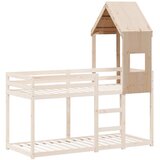 Krov za dječji krevet 55 x 99 x 139,5 cm od masivne borovine | shoptok.hr