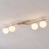  Plafonsko svetlo NATON 4xE14/10W/230V bež/belo | Eponuda.com