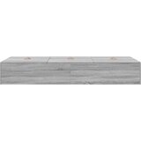  Krevet s ladicama Siva Sonoma 90 x 200 cm Konstruirano drvo | shoptok.hr