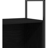  Knjižni ormar Crna hrast 80x30x78 5 cm Tehničko drvo | shoptok.hr