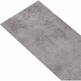  Samoljepljiva podna daska 32 pcs Cement smeđi 4,46 m² PVC | shoptok.hr