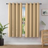 JOYDECO 2x 137×117cm Zatemnitvene termo zavese z rinkami | Shoptok.si
