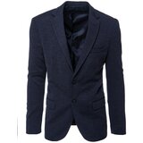 DStreet Marynarka męska jednorzędowa niebieska | Shoptok.si