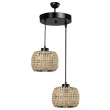 Opviq Tıger 2 li tepsili rattan Sarkıt rattan chandelier | ePonuda.com