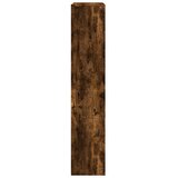  Pregrada/regal za knjige 4 razina hrast 143,5x29x143,5cm drveni Smeđa | Shoptok.si