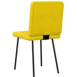  Jedilni stoli 6 kosov rumen žamet, (21822320) | Shoptok.si