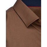DStreet Koszula męska kawa z mlekiem | Shoptok.si