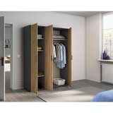Rauch Möbel OMARA S KLASIČNIMI VRATI, siva, hrast artisan | Shoptok.si